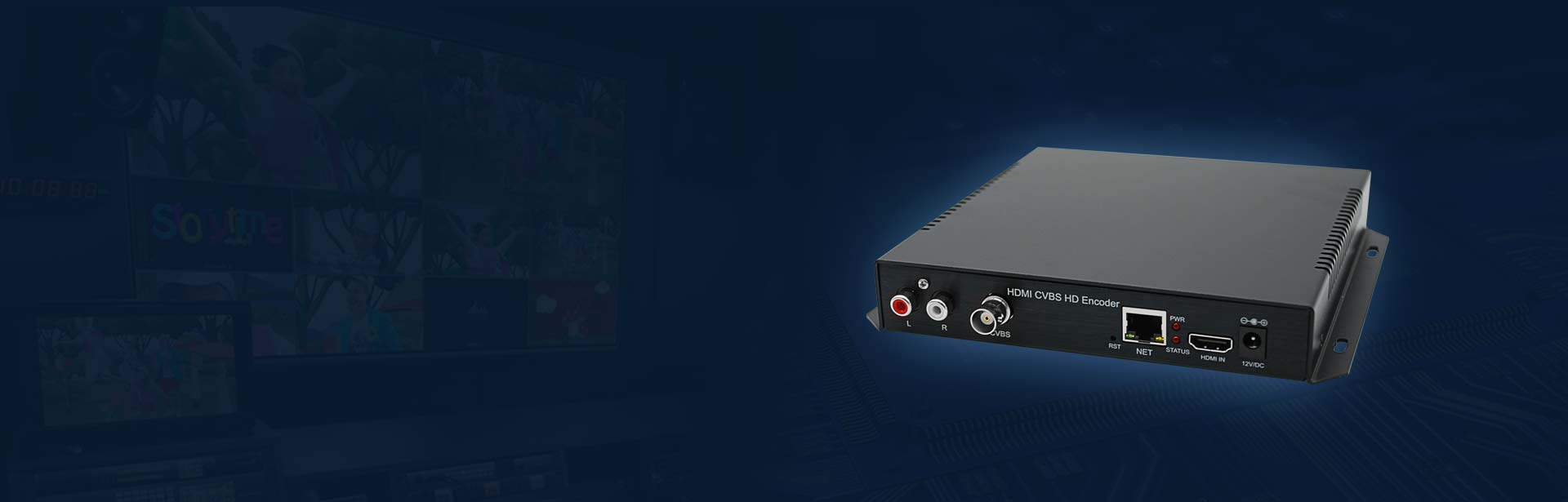 IPTV, canlı akış, yayın için H.264 HDMI/CVBS Video kodlayıcı